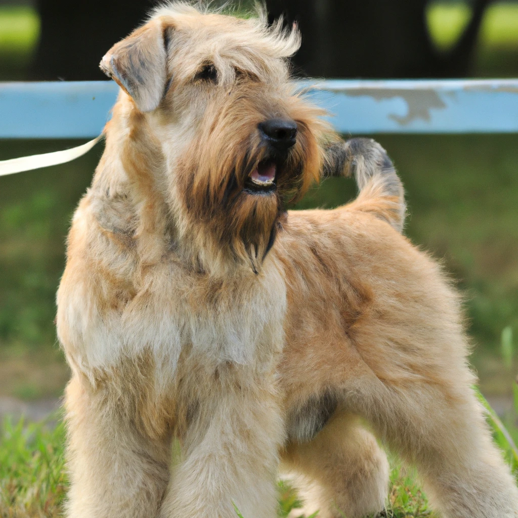 Soft Coated Wheaten Terrier Dog