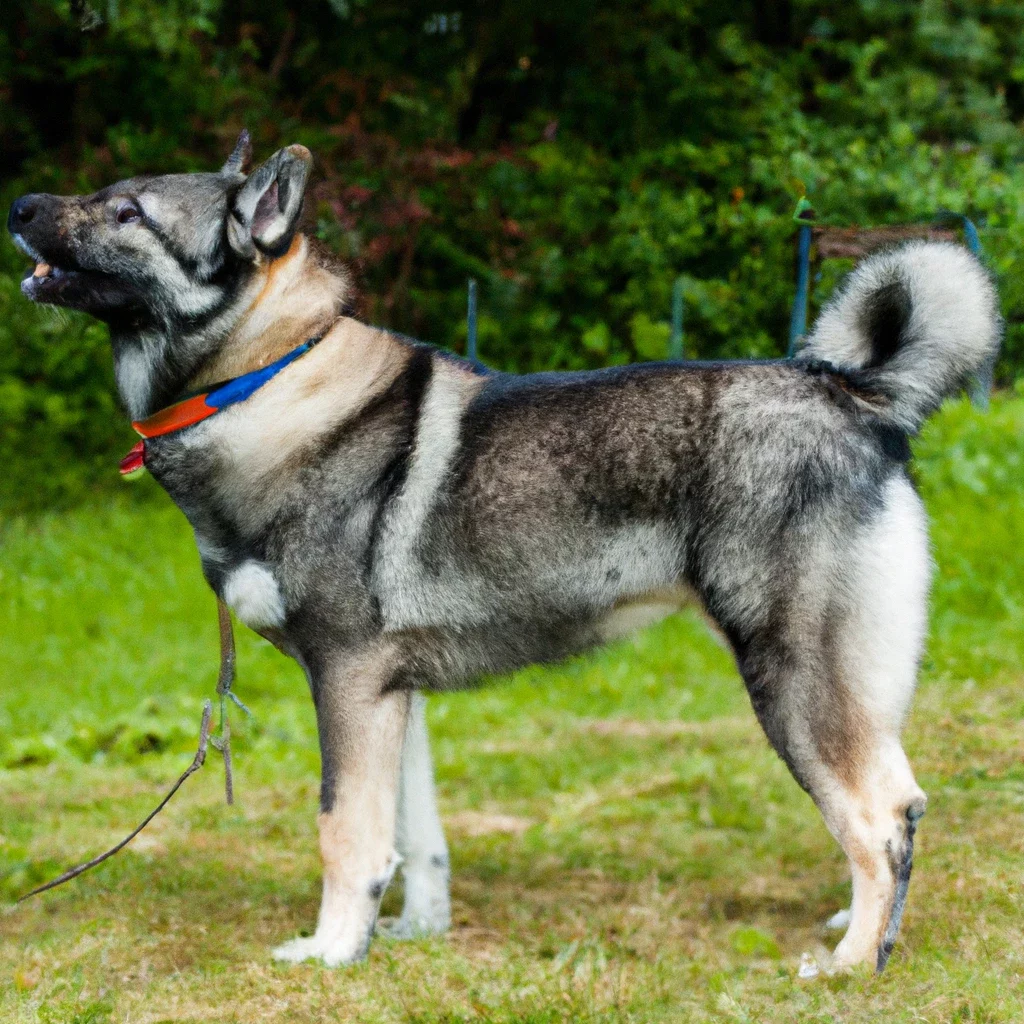 Swedish Elkhound Dog